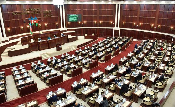 Milli Məclisin yaz sessiyası üzrə ilk plenar iclasının gündəliyi