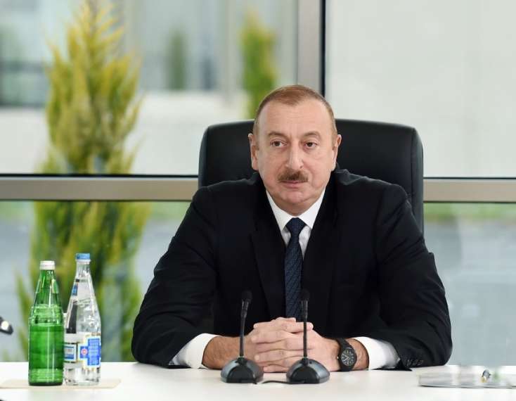 Azərbaycan-İsrail Beynəlxalq Assosiasiyasının prezidenti İlham Əliyevi 