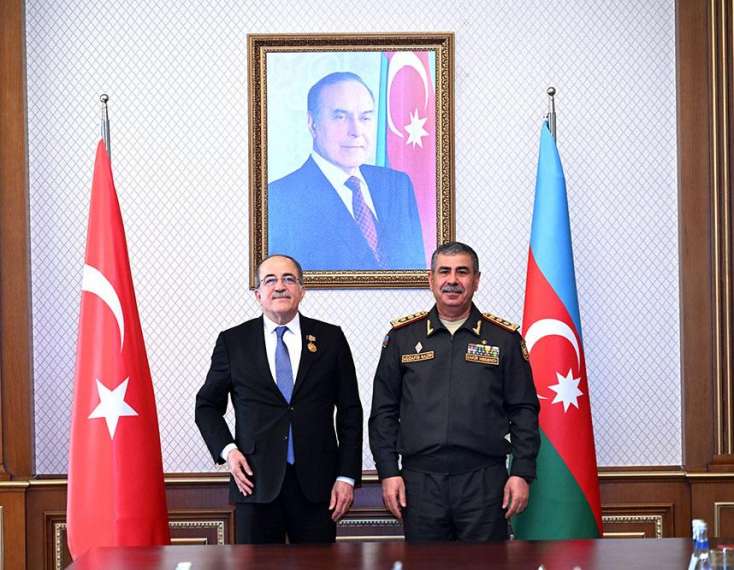Zakir Həsənov Türkiyənin milli müdafiə nazirinin müavini ilə görüşdü -
