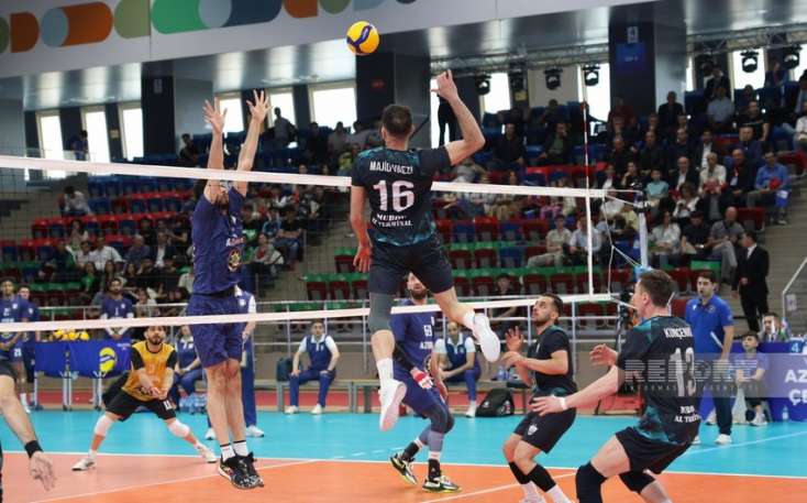 Kişi voleybolçulardan ibarət "Azərreyl" komandası ölkə çempionu oldu