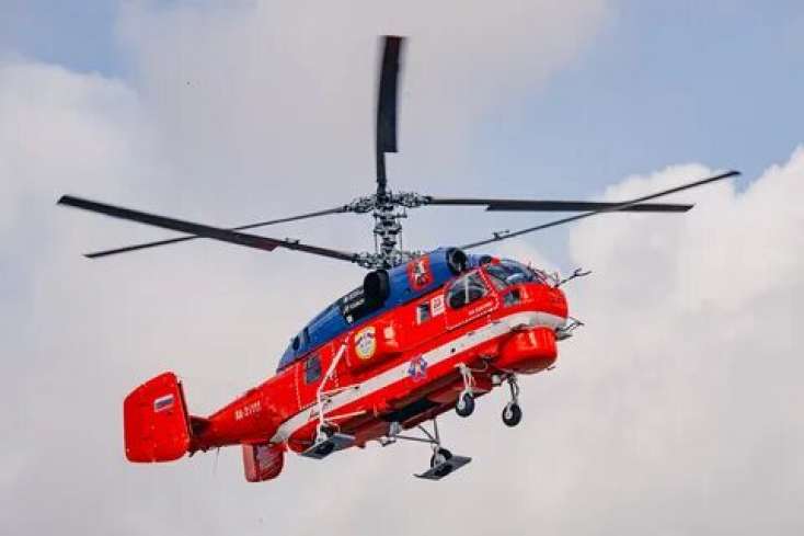 Moskvada helikopter 