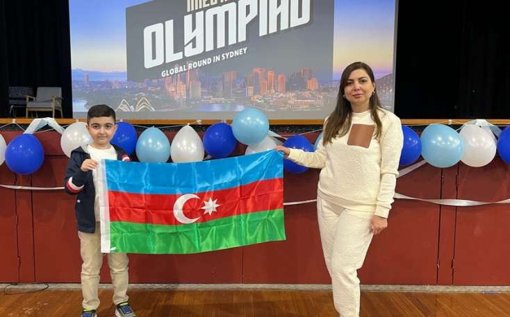 Azərbaycanlı şagird Sidneydə olimpiadanın qalibi oldu - 