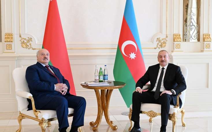 “Gülüstan” sarayında Lukaşenkonun şərəfinə dövlət ziyafəti verilir