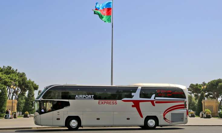 Aeroporta işləyən avtobusların intervalı 