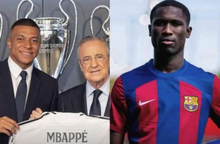   “Barselona” Mbappe transferinə Mbakke ilə cavab verdi - 