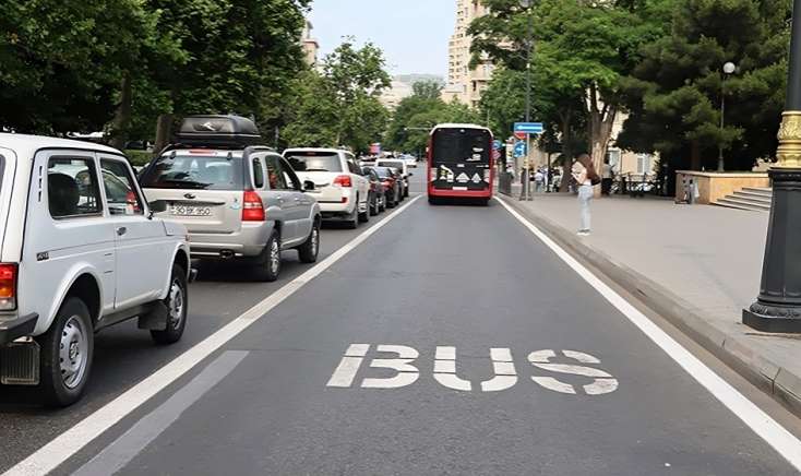 Avtobus zolağına girənlər bu halda 