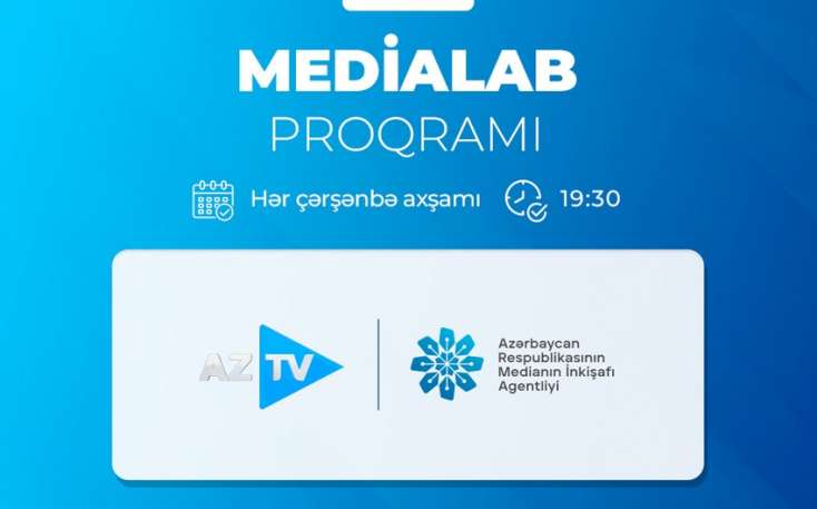 "MEDİALAB” televiziya proqramına start verildi