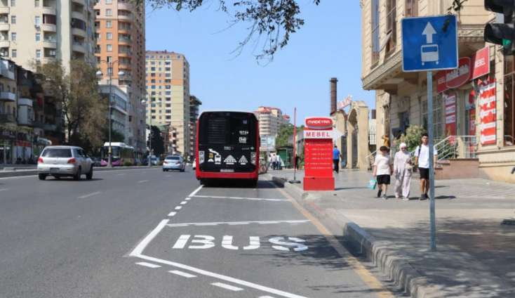 Avtobus zolağında vaxt məhdudiyyəti qoyuldu - 