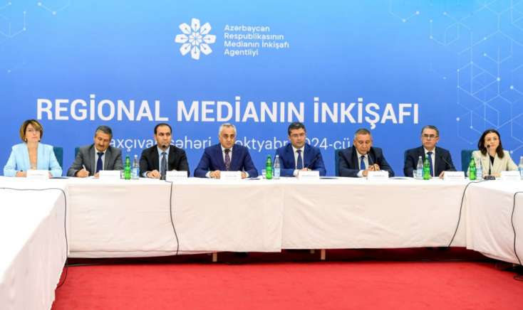 Naxçıvanda “Regional medianın inkişafı” layihəsi çərçivəsində tədbir keçirildi - 