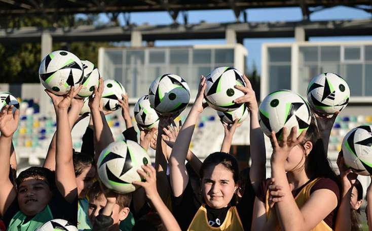 UEFA-nın dəstəyi ilə Ağcabədidə futbol festivalı keçirildi