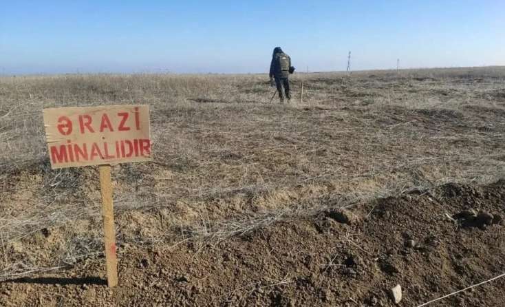 Minalardan təmizlənmiş ərazilərin sahəsi açıqlandı