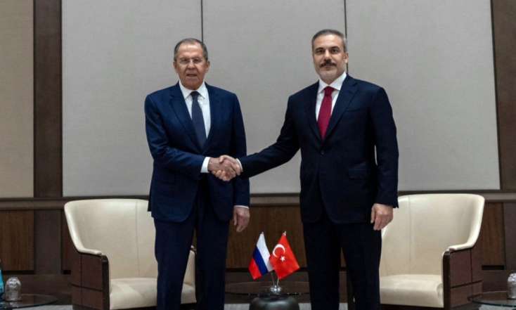 Lavrov və Hakan Fidan görüşdü