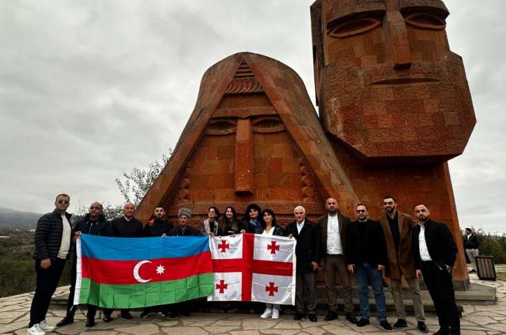 Gürcüstan azərbaycanlılarının ikinci qrupu Xankəndiyə gəldi - 