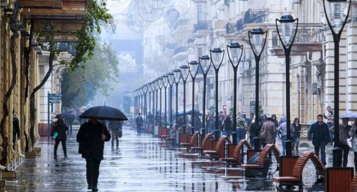 Bakıya və Abşerona yağan güclü yağışın səbəbi açıqlandı