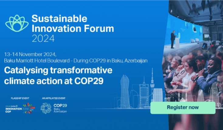 COP29 çərçivəsində Davamlı İnnovasiya Forumu keçiriləcək