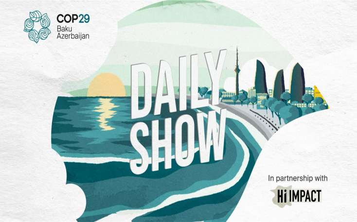 COP29 “Daily Show” televiziya proqramına start verir