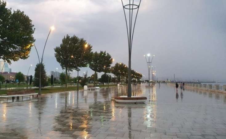 Bakıya yağış, bu ərazilərə qar yağacaq