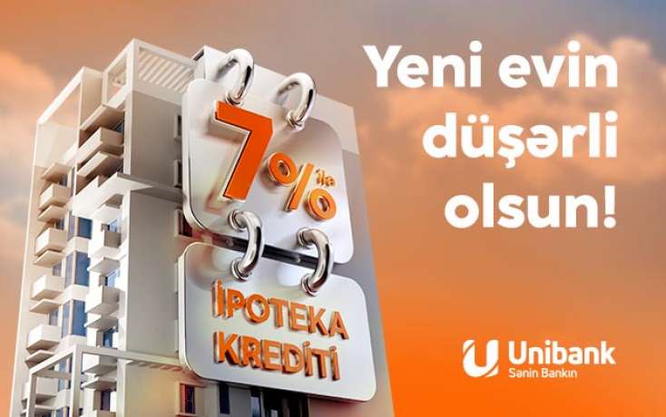 ​“Unibank” ipoteka faizini endirib!