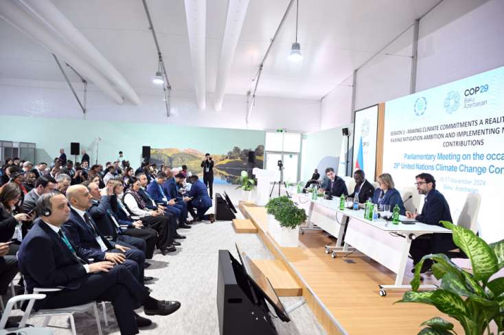 COP29 çərçivəsində keçirilən Parlament Görüşünün ilk günü başa çatdı - 