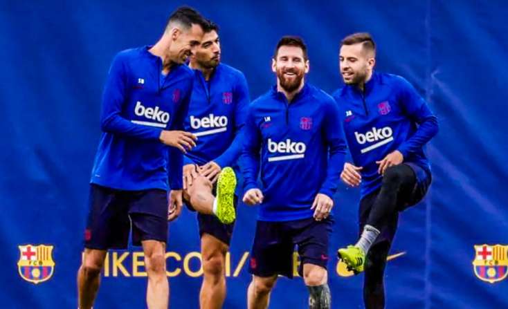 Messi, Suares, Buskets və Alba 