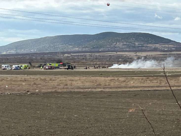 Türkiyədə hərbi helikopter qəzası - 