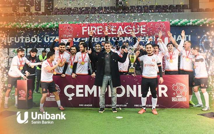 “Unibank” komandası futbol çempionatının qalibi oldu - 