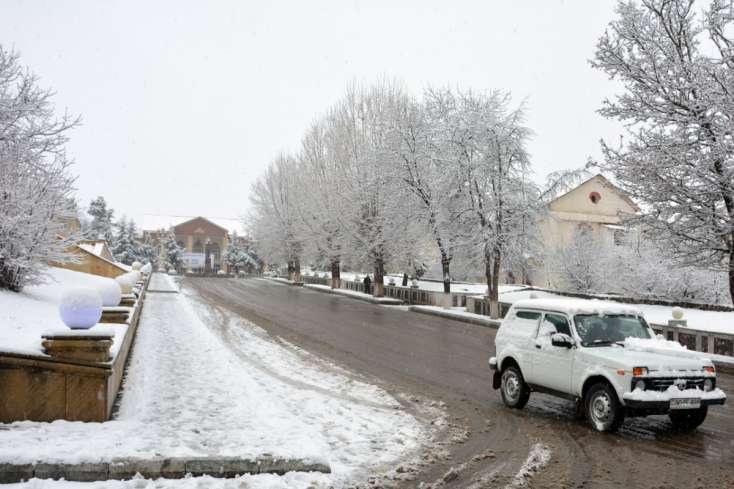 Bu rayonlara qar yağdı