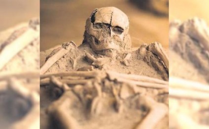 İranda nəhəng insan skelet tapıldı - FOTO