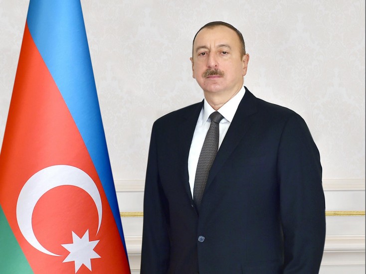 Azərbaycan Prezidenti Salyanda Bayraq Muzeyinin açılışında iştirak edib