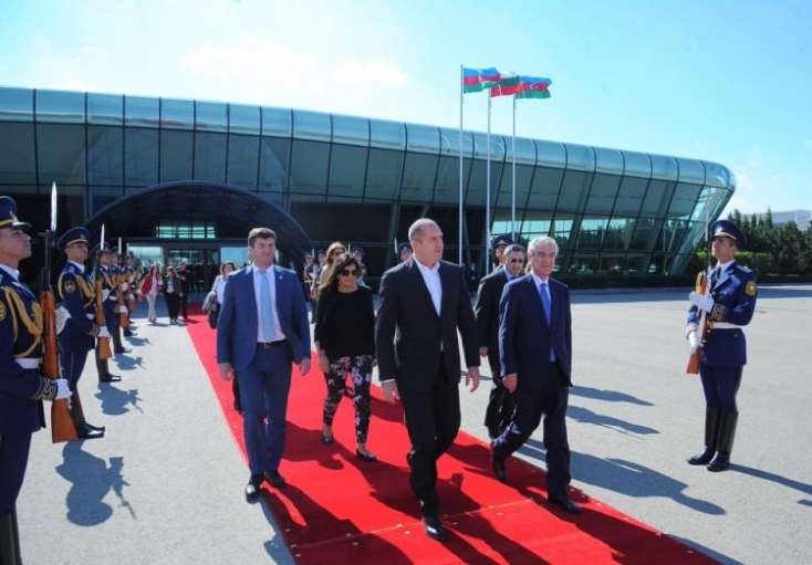 Bolqarıstan prezidentinin səfəri başa çatdı