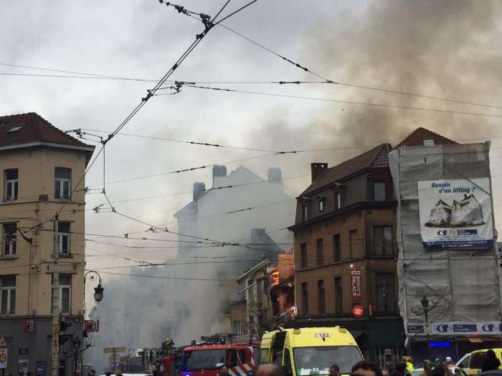 Rusiyada partlayış:Binanın bloku çökdü - 