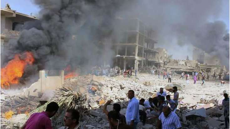 Suriyada güclü partlayış - 