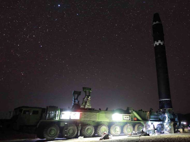 Şimali Koreya raket sınağına dair görüntüləri yayımlayıb - 