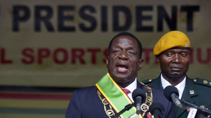 ​Zimbabvenin yeni prezidenti 