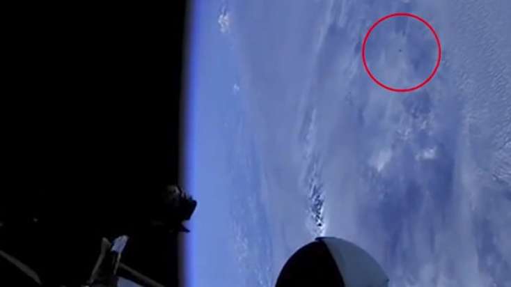 Kosmosa göndərilən raketin  görüntüsü qeydə alınıb