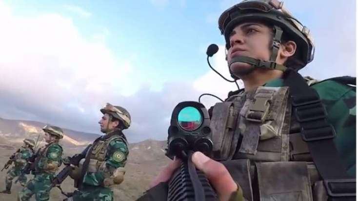Azərbaycanın qadın hərbi qulluqçularının videosu hazırlandı