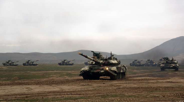 Azərbaycan Ordusunun genişmiqyaslı təlimləri başladı