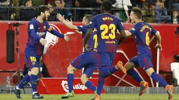 Messi "Barselona"nı məğlubiyyətdən xilas etdi