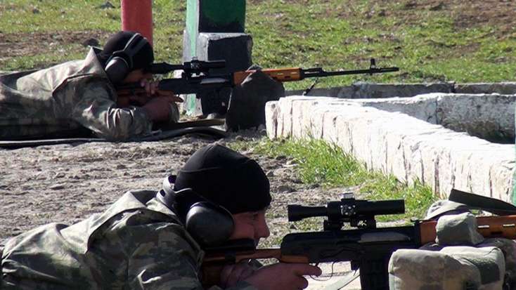 Azərbaycan Ordusunun ən yaxşı snayperləri bilindi