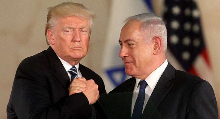 Tramp və Netanyahu Yaxın Şərqi müzakirə edib