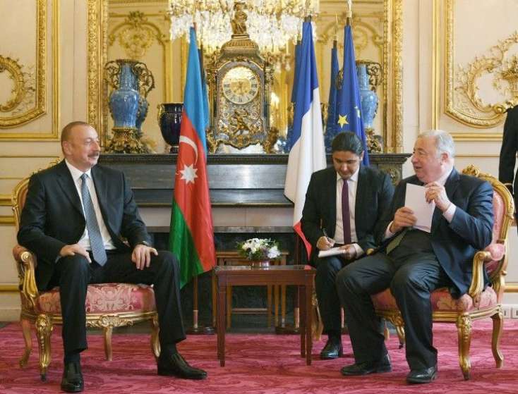 Prezident İlham Əliyev Fransa Senatının