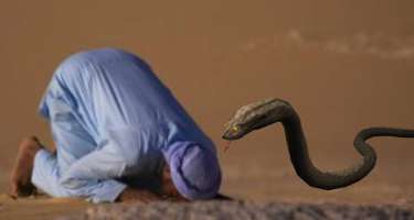 Namaz qılarkən ilan yaxınlaşdı və...