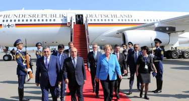 Merkel bu gün Bakıya gəlir