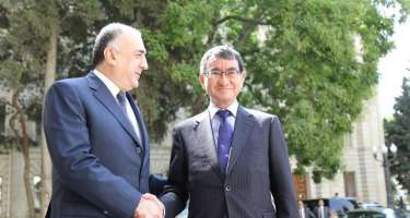 Azərbaycan və Yaponiyanın XİN rəhbərləri görüşüb