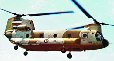 İranda hərbi helikopter qəzaya düşüb