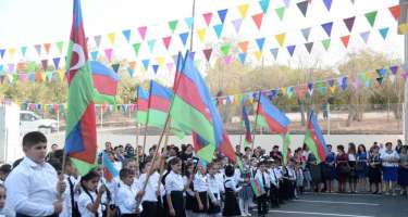 Heydər Əliyev Fondu yeni məktəb binası inşa edib