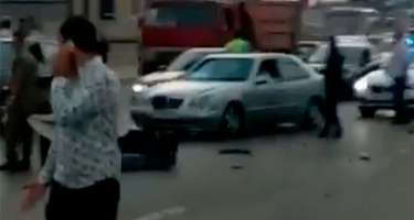 Bakıda dəhşətli yol qəzası - 