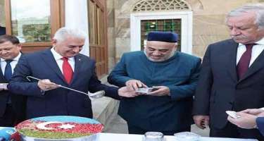 Binəli Yıldırım Bakıda ehsan payladı 