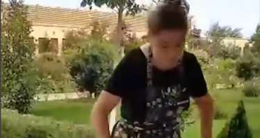 Ruhi Əliyeva göy kətəsi bişirdi