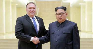 ABŞ Dövlət katibi Kim Çen Inla görüşdü